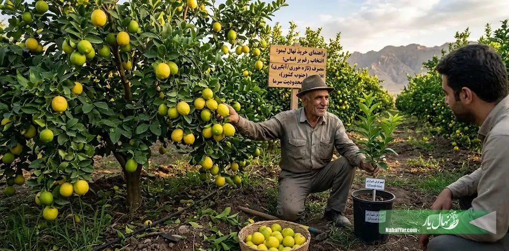 خرید نهال لیمو؛ انتخاب رقم بر اساس مصرف و اقلیم