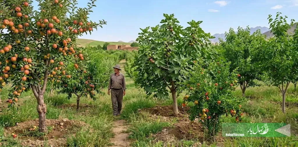 آیا همه درختان میوه نیاز به پیوند نهال دارند؟ بررسی گونه‌ها