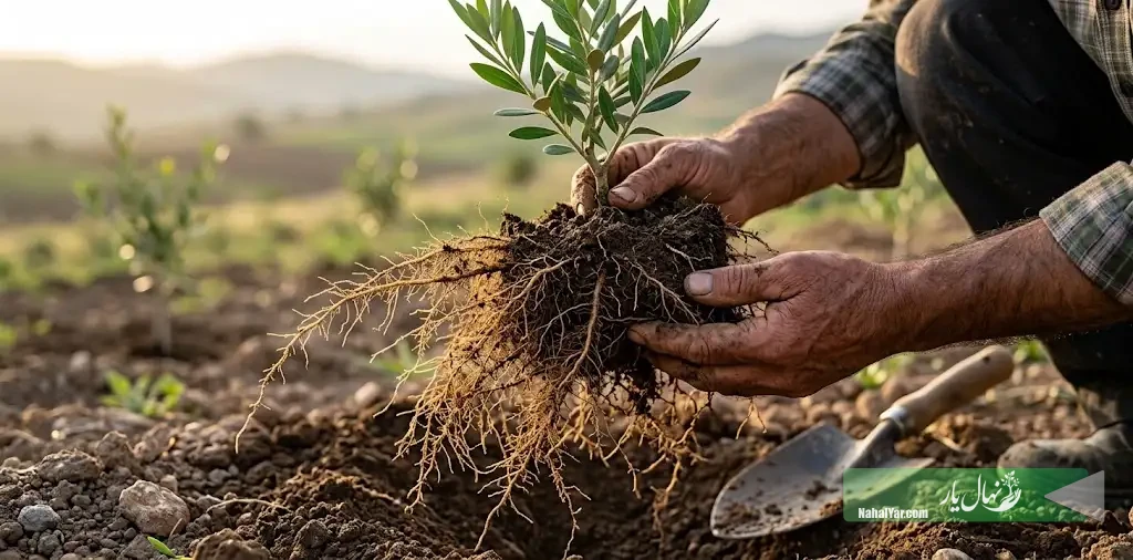 نهال مناسب زمین کم‌عمق | ویژگی ریشه و پایه نهال