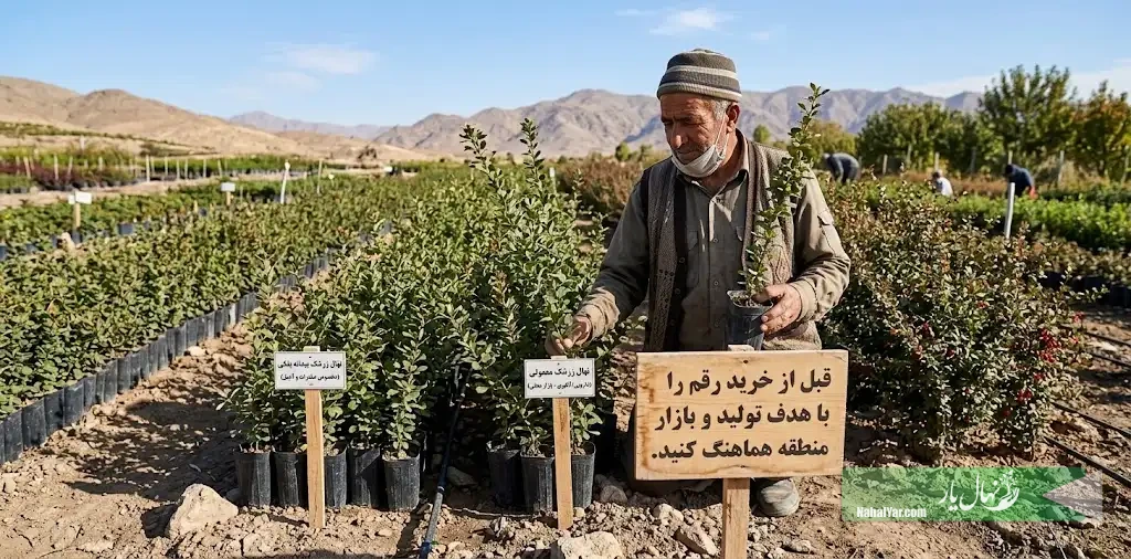 راهنمای خرید نهال زرشک و انتخاب رقم مناسب برای بازار و اقلیم