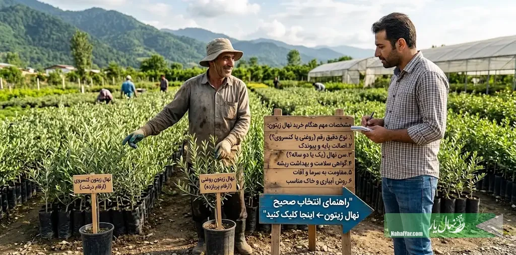 نهال زیتون روغنی یا کنسروی؛ چه رقمی بخریم؟