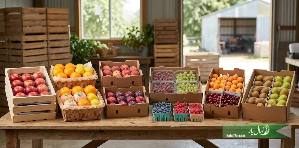 نهالیار | نحوه بستهبندی میوه برای نگهداری مناسب