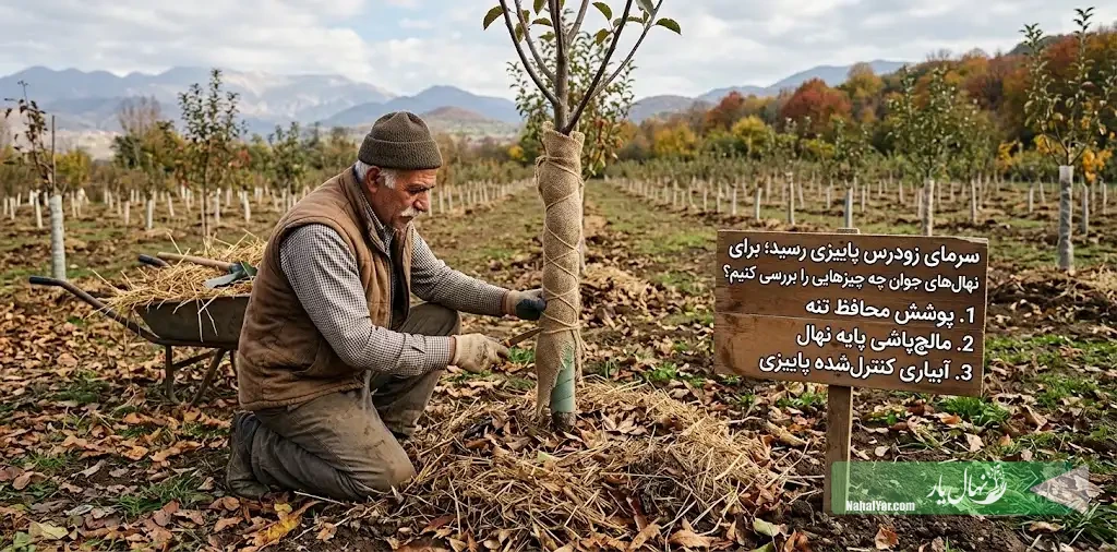 سرمای زودرس پاییزی و نهال جوان؛ چه چیزهایی را بررسی کنیم؟