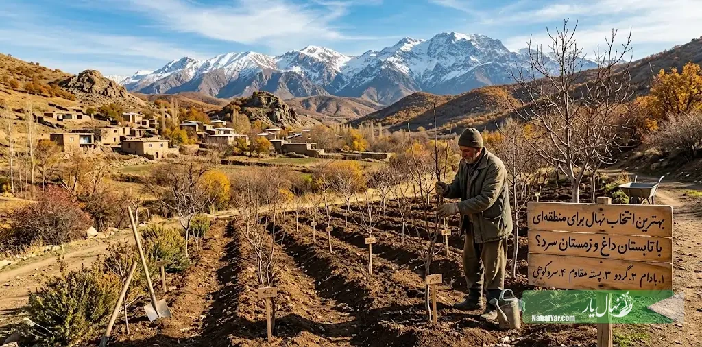 نهال مناسب تابستان داغ و زمستان سرد | راهنمای انتخاب نهال