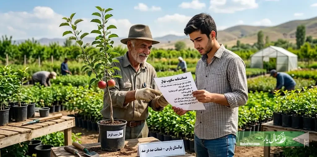 ضمانت‌نامه نهال چیست؟ ۷ نکته مهم قبل از خرید نهال
