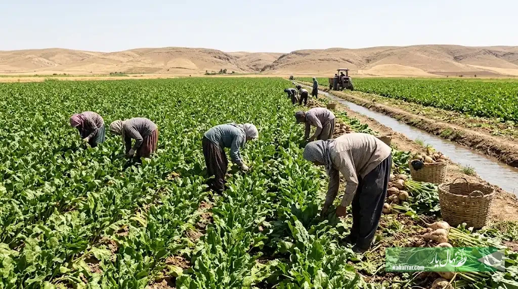 کشت قراردادی چغندرقند در خوزستان؛ هدف‌گذاری 65 هزار هکتار